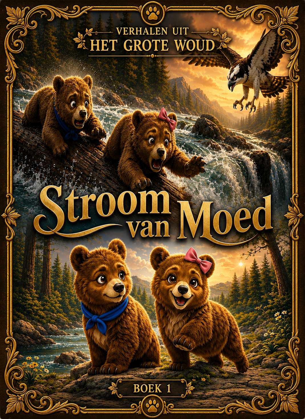 Boekomslag Stroom van Moed